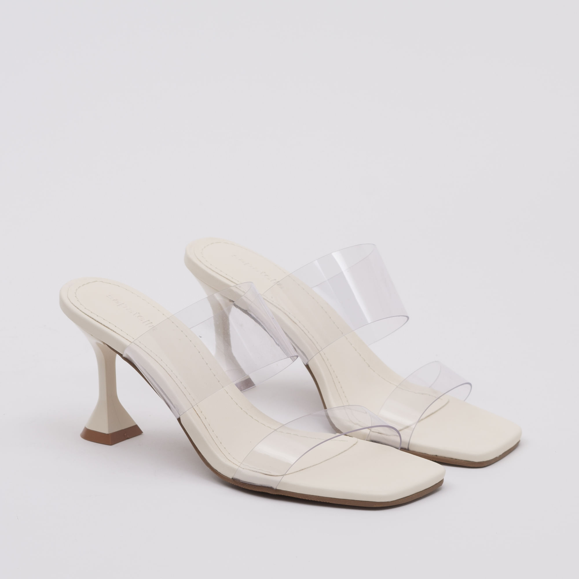 Tamanco Vinil - OFF WHITE Branco - Renner